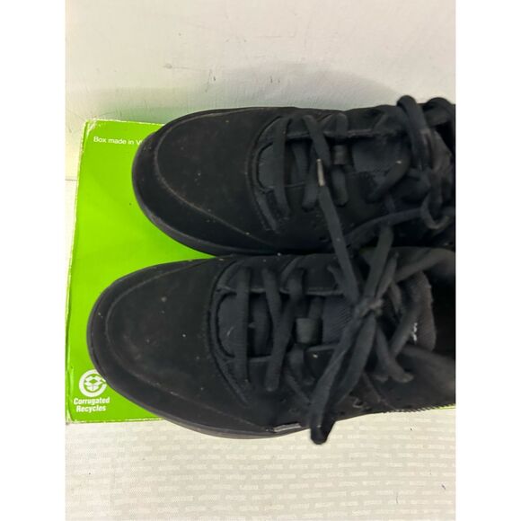 Crocs lite rider laces size 8.5 women's sneakers #209476 black slip resistance - Picture 4 of 9